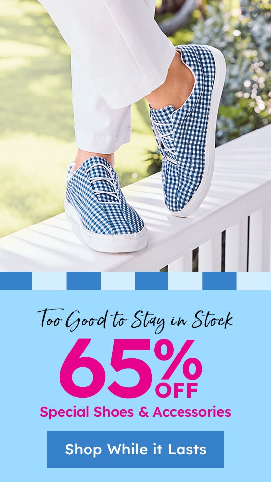 65% OFF Special Shoes & Accessories