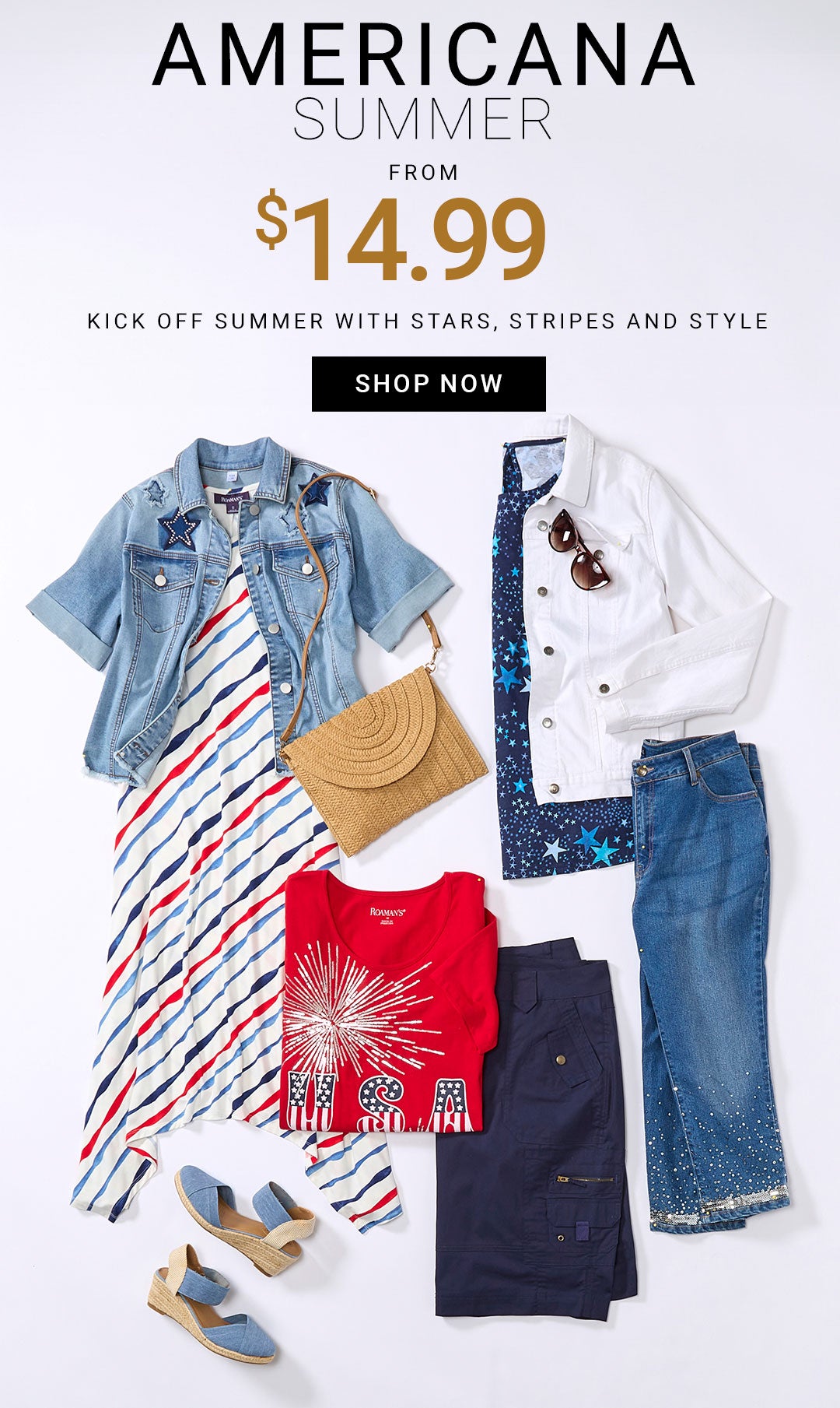 Shop Americana Collection at Roaman's