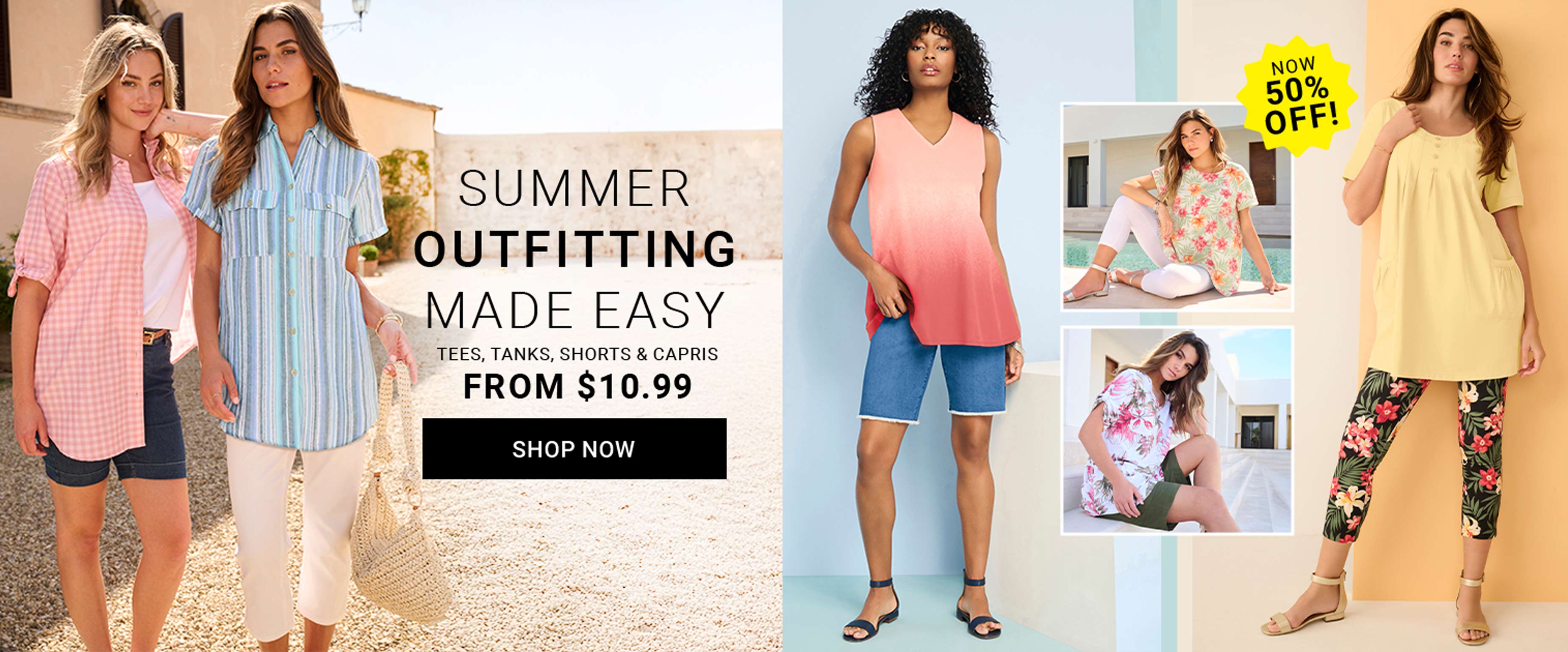 Summer Outfitting Made Easy — from $19.99